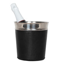 Load image into Gallery viewer, Leather Champagne Bucket