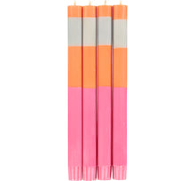 Load image into Gallery viewer, Striped Dinner Candles | Pack of 4