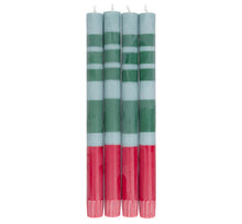 Load image into Gallery viewer, Striped Dinner Candles | Pack of 4