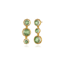 Load image into Gallery viewer, Catherine Round 3-Drop Earrings