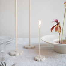 Load image into Gallery viewer, Ceramic Fleur Wishing Candleholders