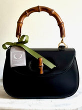 Load image into Gallery viewer, Gucci bag - Bamboo Top handle in Black calf