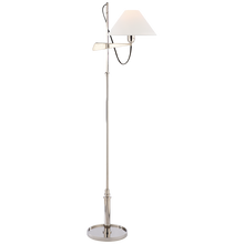 Load image into Gallery viewer, Hargett Bridge Arm Floor Lamp