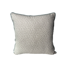 Load image into Gallery viewer, Viha Taupe Pillow with Mineral Trim
