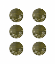 Load image into Gallery viewer, Set of Six Falling Flower Cork-Backed Coasters