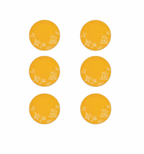 Load image into Gallery viewer, Set of Six Falling Flower Cork-Backed Coasters