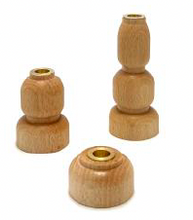 Load image into Gallery viewer, Beech Candle Holders | Set of 3