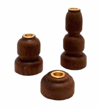 Load image into Gallery viewer, Beech Candle Holders | Set of 3