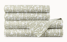 Load image into Gallery viewer, Fern Percale Sheet Set