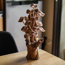 Load image into Gallery viewer, Wooden Mushroom Sculptures