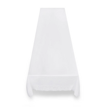 Load image into Gallery viewer, Embroidered White Table Linen