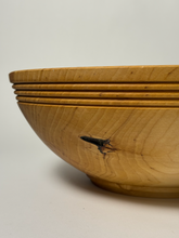 Load image into Gallery viewer, Hand-Turned Wood Bowl - Large