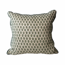 Load image into Gallery viewer, Devonshire Pillow with Green Cord