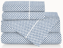 Load image into Gallery viewer, Emma Printed Sateen Sheet Set - Twin