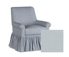 Load image into Gallery viewer, Arabella Skirted Swivel Chair (Ruffled Skirt)