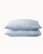 Load image into Gallery viewer, Fern Percale Sleeping Shams
