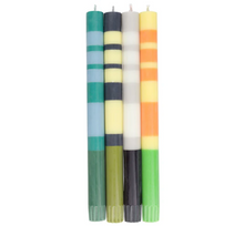 Load image into Gallery viewer, Striped Dinner Candles | Pack of 4