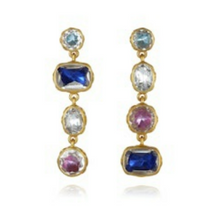 Load image into Gallery viewer, Catherine 4-Drop Earrings