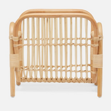 Load image into Gallery viewer, Makassar Rattan Magazine Holder