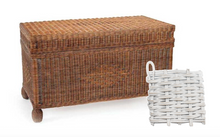 Load image into Gallery viewer, Wicker Cottage Trunk