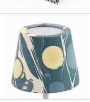Load image into Gallery viewer, Marbled Lampshade Cover