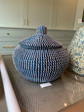 Load image into Gallery viewer, Pigeon and Poodle - Roslyn Round Basket