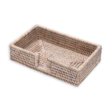 Load image into Gallery viewer, Rattan Guest Towel Napkin Holder